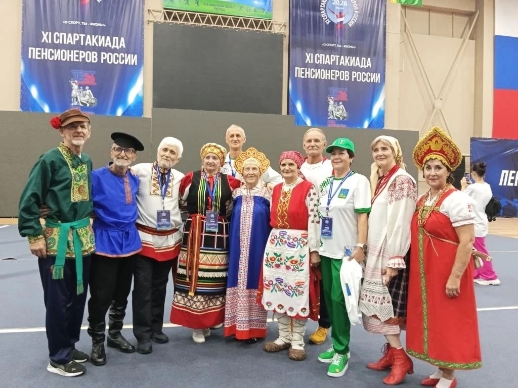 Гордость Тутаевского округа — на Всероссийской Спартакиаде пенсионеров!
